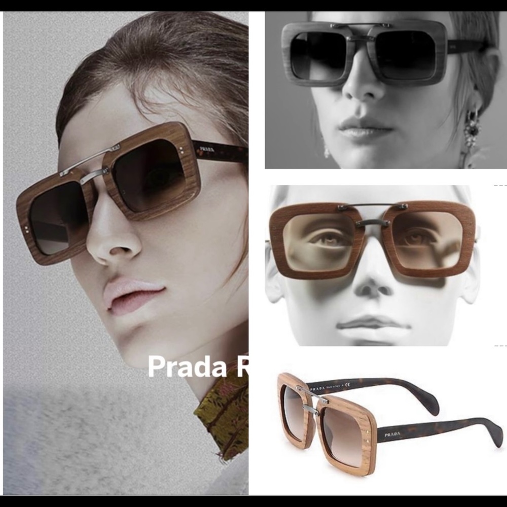 PRADA RAW SUNGLASS COLLECTION, 1 OF PRADA MOST UNIQUE COLLECTIONS EVER UNVEILED